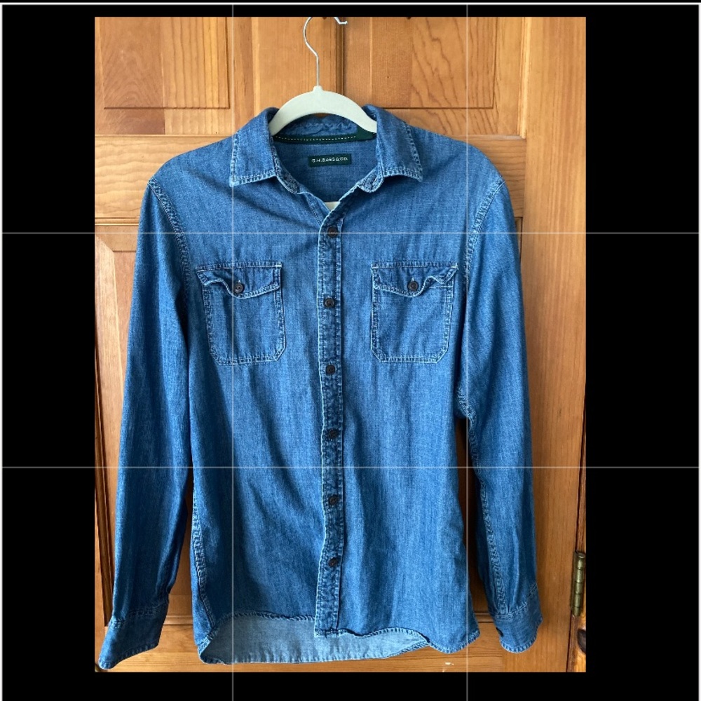 Jean button up